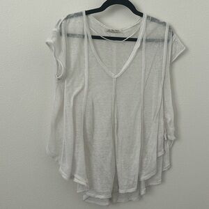 Free People Oversized V Neck